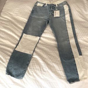 Frame High Rise Straight Fit Jeans - JUST ADORABLE
